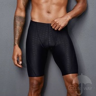 Close-Fitting Shark Swimming Trunks Professional Five-Point Anti-Embarrassing Men Adult Sports Short