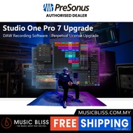 PreSonus Studio One Pro 7 Upgrade - DAW Recording Software - Perpetual License Upgrade