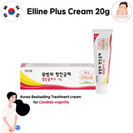 Ellinplus Cream (20g) treating Candidal vaginitis from korea pharmacy Canemazole Reduce Itching, Moi