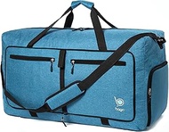 80L Travel Duffle Bag - Foldable Weekender Bag For Women & Men - Lightweight tier-resistant waterpro