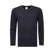 Foursquare Long Sleeve T-Shirt/plain/tshirt kosong/lengan panjang - 100% Cotton
