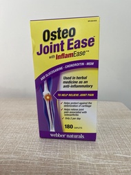 Webber Naturals Osteo Joint Ease with InflamEase (180 Caplets) 加拿大維柏健 強效關節寶 (葡萄糖胺 + 軟骨素 + MSM) 180粒裝