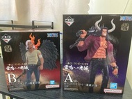 [全新] 海賊王 萬代BANDAI 一番賞 A、B賞 凱多&燼 經典相遇!!—絕佳海賊迷禮物首選!! 經典場面 ((全2款!!))