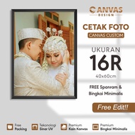 GERUSANBUPLAS Canvas Photo Print 40x60cm 16R Includes Minimalist Frame | Canvas Photo Print