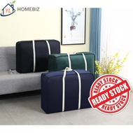 Plain Zipper Reusable Packing Big Bag Organizer Beg Guni Besar Berzip Bag Pillow Pakaian Beg Baju Be