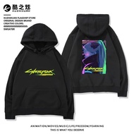 Cyberpunk 2077 Edgerunners Anime Hoodie Unisex Men Women Oversized Streetwear Harajuku Graphic Sweat