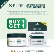 Npure Acne Clear Pad Cica / Acne Skin Exfoliating Cotton / Anti Acne Exfoliating Pad