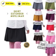 seluar adidas Mini Skirt Muslimah Skirt Extender Jersey Cover Tutup Punggung FREE SIZE Skirt Jogging