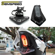 【SEMSPEED】For CFMOTO 675SR 2024-2025 Motorcycle Rear License Plate Holder Taillight Tail Tidy Bracke