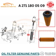 MERCEDES BENZ W204 S204 C180 C200 C250 CGI Engine OIL FILTER ( A2711800509)(E38H D106)( OX183/5)
