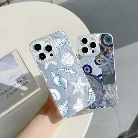 Seashell Starfish Case For OPPO Reno 13 12 11 10 Pro 5G 4 5 6 Lite 8 7 Pro 7Z 8Z 6Z 7Z 13F 12F 11F 8