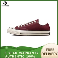 （Genuine Special）Converse 1970s chuck taylor all star Men's and Women's Canvas Shoe รองเท้าผ้าใบ 150205A- 5 year warranty