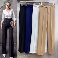 CNFASHION84 - JUMBO CULOTTS (S-XXXL) FRONT ZIPPER CULOTTS KOREAN FASHION/