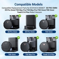 14Pcs Dust Bagsfor Ecovacs Deebot X8 Pro Omni/T50 Pro Max OmniDust Bag