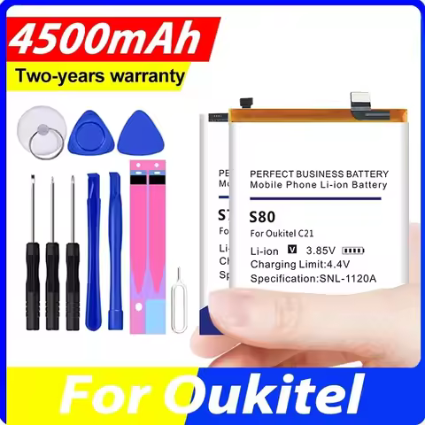 U7 S79 S80 K4000 K6000 K8000 Battery For Oukitel Mix2 WP8 S68 C3 C5 C8 C16 C21 U7 U22 K5 K7 K8 K4000