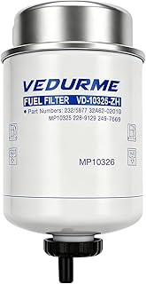 MP10326 Fuel Filter Element Replacement for John Deere Tractor Skid Steer Loader 5M 6M MF 2000 CXL S