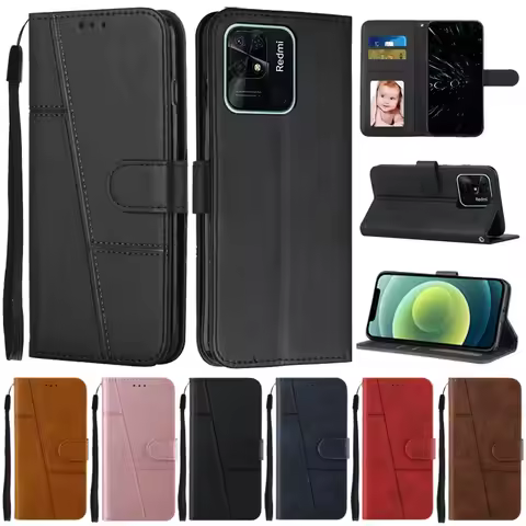 For Xiaomi Redmi 10C Case Flip Wallet Book Cover for Coque Xiomi Redmi 10C Phone Case Redmi10C 10 C 