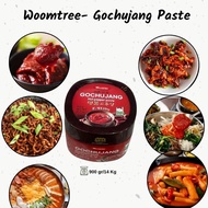 WOOMTREE Gochujang Halal Korean Chili Paste 900g | Bibimbap Tteokbokki Korean Cooking Seasoning