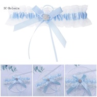 BO Lace Garter Belt Bridal Wedding Garter for Bride with Bows Party Prom Leg Garter