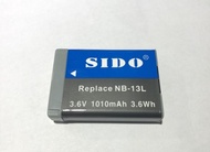 SIDO NB-13L FOR CANON G7XIII /G7XII / 電池 / SX740