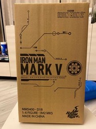 全新未開封 Hottoys MMS400 D18 IronMan Mark V Reissue