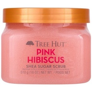 Tree Hut Tree Hut Shea Sugar Body Scrub Pink Hibiscus Scent 510g High Capacity Exfoliating Moisturiz