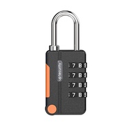 FJ กุญแจล็อครหัส4หลักสำหรับกระเป๋าเดินทาง, ตัวล็อคแบบไม่มีกุญแจล็อคสำหรับกระเป๋าเป้สะพายหลังล็อค TSA สำหรับกระเป๋าเดินทาง