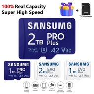 SANSUMG Micro TF SD Card U3 High Speed 1TB SD Card A2 TF Card 2TB Memory Card 64GB For Camera Phone 