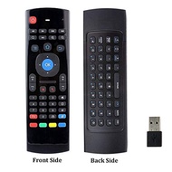 ☃ MX3 Two In One Air Mouse Voice-Backlit Version Smart Wireless Air Mouse Remote Control RF T3 Mouse And Keyboard for Android play