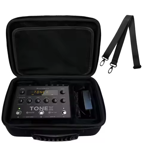 Custom Shoulder Strap Storage Bag Protective Case for IK Multimedia TONEX Pedal Guitar Effects Pedal