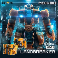 52TOYS MEGABOX LANDBREAKER MB-12 Mecha Deformation Action Figure Portable Model