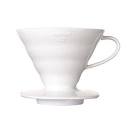 Hario V60 Ceramic Coffee Dripper White 02