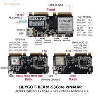 [Initiatour] 1Set WiFi  Wwireless Module LILYGO® T-Beam ESP32-S3+LoRa+GPS+OLED+IMU+PMU Development B