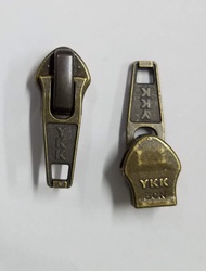 YKK 5CN スライダー 2個セット DA AG アンティークゴールド