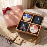 私藏漫遊禮盒-伯爵/鐵觀音曲奇餅(各一罐)+伯爵/夏卡爾茶包各8入