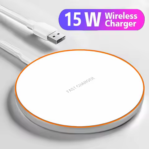 Fast Wireless Charger Pad For iPhone 17 Pro Max/17 Pro 16 15 14 13 12 Aipods Pro 4/3 Fast Charging S