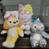 BOXMANIA - 1pc HK/JapSur Bag Charm Plush Duff y and Friends Characters Disn ey