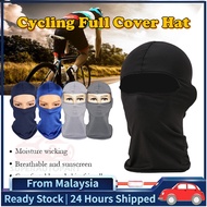 Cycling Full Face Mask Outdoor Balaclava Motorcycle Headgear Motor Fishing Topeng Penutup Kepala Ski