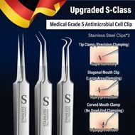 Acne Treatment Set For Beauty Salons: Blackhead Tweezers, Acne Treatment Needles, Colored Acne Treat