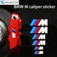 BMW GROUP M Caliper Stickers Brake Wheel Hub Stickers For BMW E36 E39 E46 E60 E70 E90 E91 E92 F25 G2