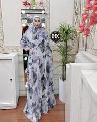 Massayu Set Scraf Series HK By Dermawan ORI Hijab Gamis Syari Kekinian