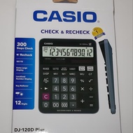 Mtr182 CASIO DJ120D Plus 12 Digits Calculator