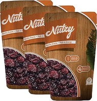 Nutzy Whole Cranberries 750 Grams (250g X 3) – Craneberries Dry Fruit | Sweet and Juicy Superfruit P