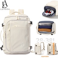 LAYOTO Travel Backpack 38L 15.6 Inch Laptop Waterproof Carry On Daypack Travel Duffel Bag