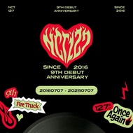 Ready Stock | NCT 127 9th Anniversary Official MD