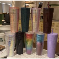 Stbcks Plaid Grid Diamond tumbler 709ML “ready stock in malaysia “ ship in 24 hours