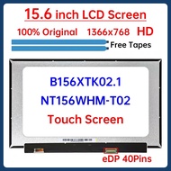 15.6" HD Laptop LCD Touch Screen B156XTK02.1 NT156WHM-T02 For Lenovo IdeaPad 3 15ADA05 Display Matri