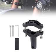 2 PCS Motorcycle Fork Light Bracket Fog Light Fixing Bracket Extension Tube Bracket Clamp (2 PCS)