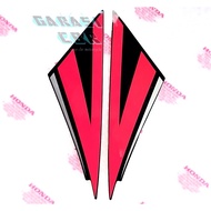 Stripe Fuel Tank Type1 CBR 150R K45N - CBR 150R Facelift Tank Sticker - CBR 150R Tank Striping