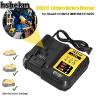 HSHELAN Battery Adapter, Plastic DCB112 Lithium Battery Charger,  Converter Base 18V 20V Power Tool 
